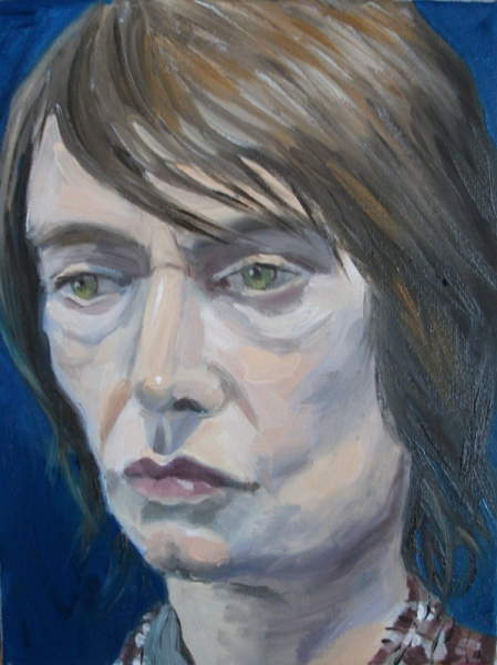 'Portrait of David', oil