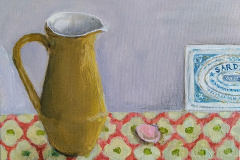 'Sardines for Tea' 25x30cm oil £375Available from the Silson Contemporary