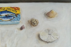 'The Coral & Sardines' oil 25x30cm  SOLD