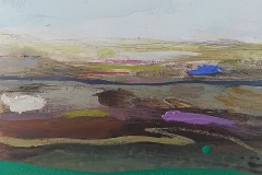 Green River, oil & pencil, 15x20cm SOLD