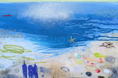 'Ice-Cream-Sunday' 30x42cm oil & mixed media £425 Available from Cambridge Contemporary Art