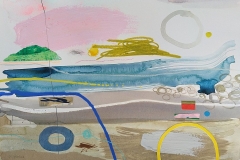 New Beginnings, mixed media, 30x42cm SOLD