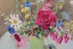 'Flowers from Maryfield' oil 50x40cm SOLD