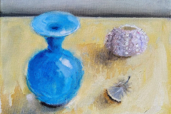 'The Turquise Pot' 25x30cm oil £375 Available from the artist